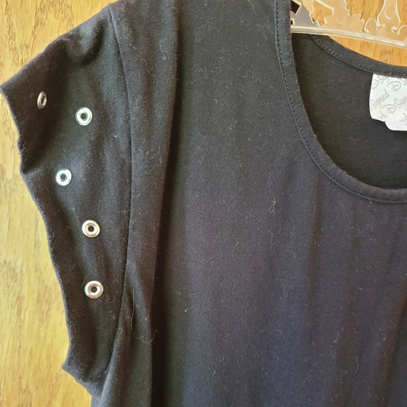 D-Signed Disney Dress XL Black Pink Ruffle - Picture 6 of 7